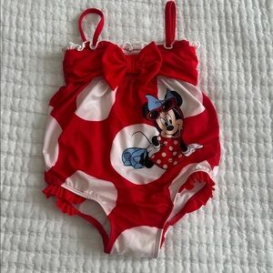 Disney Parks-Disney Baby Minnie Mouse "Rock the Dots" swim size 18/24 months